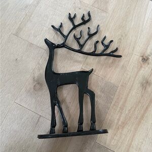 Walmart Black Reindeer Holiday Decor